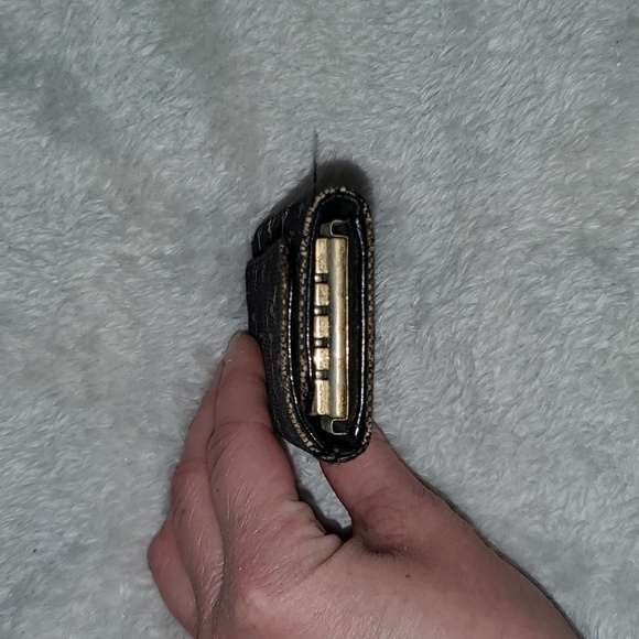 Louis Vuitton Denim Monogram Key Card Holder *HTF* - Picture 3 of 13